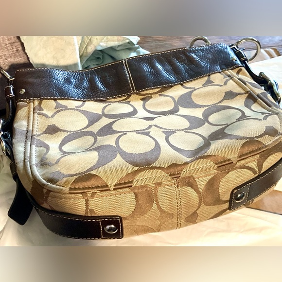 Coach Brown Leather Purse🐝 - Picture 5 of 6